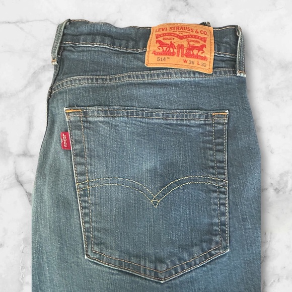 Men’s Levi’s 514 Jeans Size 36 - Picture 5 of 11